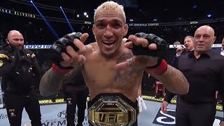 UFC 269 Charles Oliveira Octagon Interview [upl. by Yrek]