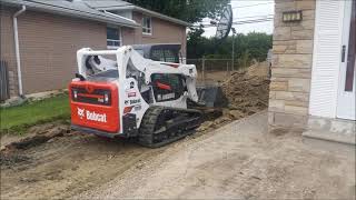 How to build proper asphalt driveway its all about base 6inch compacted gravel [upl. by Alaikim429]