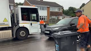 Mercedes Benz bin lorry on General waste NMA [upl. by Harberd410]