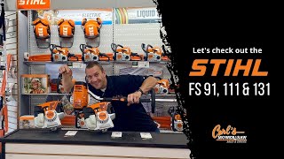 Comparing the Stihl FS 91 111 and 131 [upl. by Poler]