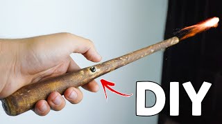 How to Make FireBall wands Harry Wands  How to Make Flamethrower Wands [upl. by Dorelia]