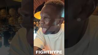 ISRAEL ADESANYA “GYPSY ELBOW” REACTION TO TYSON FURY HITTING FRANCIS NGANNOU DIRTY [upl. by Nhabois]