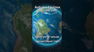 Autumn Equinox Length Of Day amp Night [upl. by Placidia]