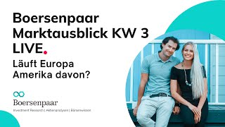 Marktausblick KW3 DAX Aktienanalyse DOWJONES SampP500 NASDAQ100 CRV [upl. by Harak94]