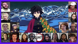 Giyu Tomioka Vs Rui Reaction Mashup  Demon Slayer Ep 20 [upl. by Dibb]