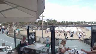 Webcam Lanzarote  Live Stream from the Beachbar in Costa Teguise [upl. by Yenmor542]