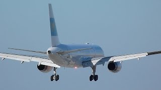 HD Government of Kazakhstan Boeing 757200 landing at GenevaGVALSGG [upl. by Brenden]