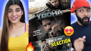 Yodha trailer reaction  Sidharth Malhotra  Raashii Khanna  Disha Patani  Yodha Trailer Review [upl. by Victory]