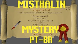 OSRS Misthalin Mystery Quest Guide 2020 PTBR [upl. by Alyse]