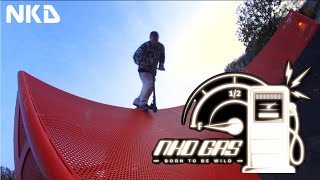 Mathias Villers  NKD GAS SCOOTER TEST [upl. by Hairacaz607]