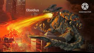 Obsidius sounds kaiju [upl. by Nasus]