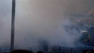 Sickest Rat Rod Burnout EVER [upl. by Hardden]