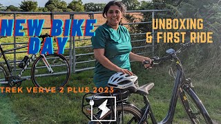 NEW BIKE DAY TREK VERVE 2 PLUS 2023 [upl. by Heller289]