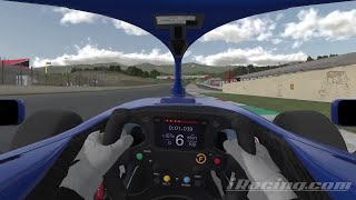 iRacing Mugello Gp Super Formula Lights Track Guide Hotlap  Telemetry [upl. by Mark]