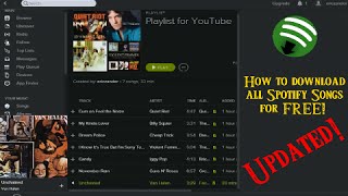 2021 How to download ALL Spotify tracks at once directly to MP3 [upl. by Arocat]