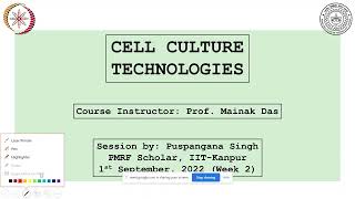 NPTEL Week 2 Assignment Cell Culture Technologies [upl. by Ylram558]