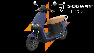 Segway E125S Electric Moped  A 50cc equivalent with power and range [upl. by Adleremse]