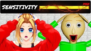 EXTREME SENSITIVITY CHALLENGE Baldi’s Basics [upl. by Jarv]