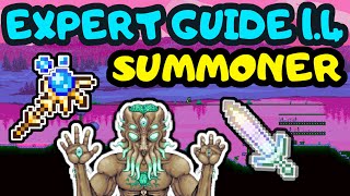 TERRARIA EXPERT SUMMONER PROGRESSION GUIDE 10 Terraria Expert Moonlord Guide Lunar Event guide [upl. by Nonnairb]