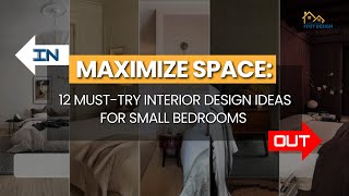 Make Your Small Bedroom FEEL LARGER With These 12 Genius Ideas [upl. by Yelbmik]