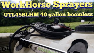 WorkHorse UTV Sprayers  KOAM Outdoors Reviews [upl. by Zulaledairam]