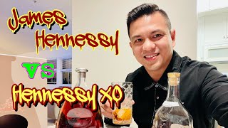 James Hennessy vs Hennessy XO  Hennesy  Cognac  Alcohol  Taste Test jameshennessy hennessyxo [upl. by Ocsirf]