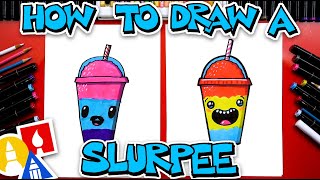 How To Draw A Slurpee From 711 [upl. by Suzi]