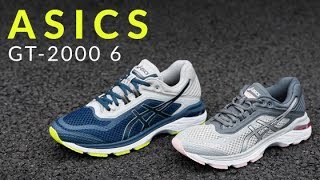 ASICS GT2000 6  Running Shoe Overview [upl. by Thorman]