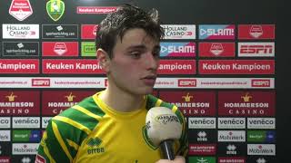 Matteo Waem na ADO Den Haag  MVV Maastricht 23022024 [upl. by Arundel]