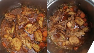 Cook with meChicken stewSouth African Youtuber [upl. by Arline520]