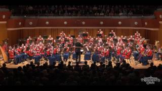 BERNSTEIN Profanation from Symphony No 1  quotThe Presidents Ownquot US Marine Band  Tour 2016 [upl. by Aile750]