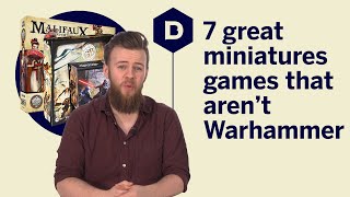 7 Great miniatures games that arent WARHAMMER [upl. by Idonna]