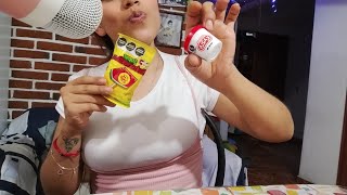 ASMR L4MIENDO PALETA Y DULCE DE TAMARINDO 😋👅👅 [upl. by Zsa Zsa]