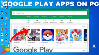 How to Install Google Play Store on PC How to Download amp Install Playstore Apps in Laptop or PC [upl. by Ahseram742]