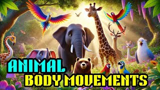 Animals and Their Movements  Types of Animal Movements Explained [upl. by Bowles]