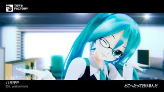 八王子P「HORIZON feat 初音ミク」Music Video [upl. by Grannie]