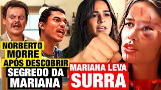 RENASCER  MARIANA TENTA FERRA SANDRA E SE DA MAL RESUMO CAPITULO HOJE [upl. by Ailemaj]