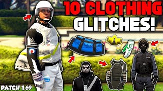 10 Clothing Glitches In GTA 5 Online [upl. by Giark275]