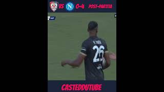 CagliariNapoli 04 POSTPARTITA [upl. by Jahdai]