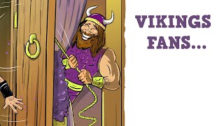 Holy quotTitanic Purple Surprisequot Vikings Fans [upl. by Hildie]