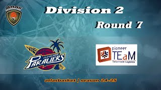 Atlasbasket  Div 2Round 7  CLEVELAND PARALIERS vs PIONEERS [upl. by Lepp121]