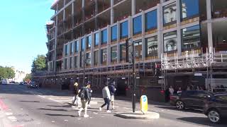 Angel Square Islington High Street and City Road London UK September 14 2024 [upl. by Anahpos]