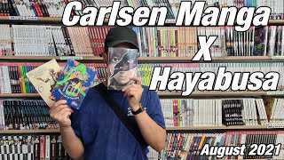 Neuerscheinung bei Carlsen Manga amp Hayabusa im August 2021 mit Comic Planet Osnabrück [upl. by Yokoyama]