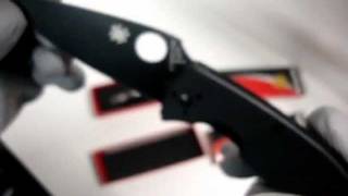 Spyderco Tenacious Black Blade  C122GBBK review by 20Bandit [upl. by Nonek]