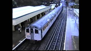 London Underground 1999Northern Line 1959 Stock Finchley Central East Finchley amp Highgate [upl. by Nivert]