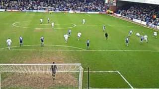 TRFC V MIlwall 010510  Robinson Goal [upl. by Klenk]