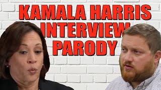 Kamala Harris Interview Parody [upl. by Leckie]