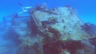 Diving the Doc Poulson wreck at Grand Cayman Island on July 18 2024 [upl. by Teddman]