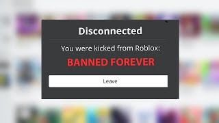 Playing Roblox Games That BAN You [upl. by Jolene209]