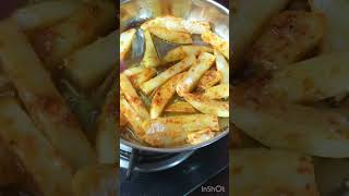 chilli potato recipe  by shamima kitchen [upl. by Leirum963]